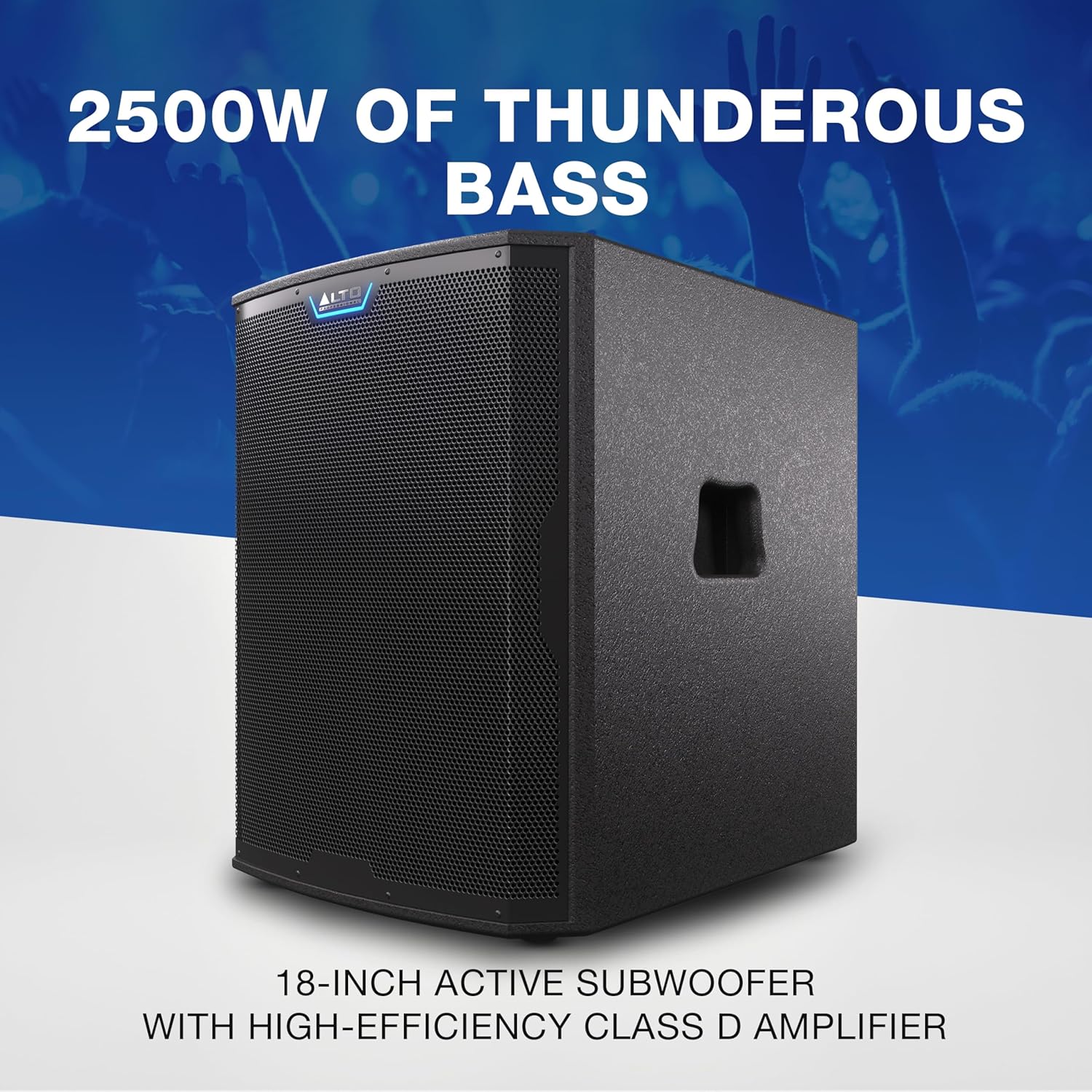 ALTO TS18S - 2500W 18" Subwoofer, Powered PA Speaker with 6 Selectable DSP Modes, Easy Setup, 137 dB, 3" Voice Coil, Superior Bass - Image 2