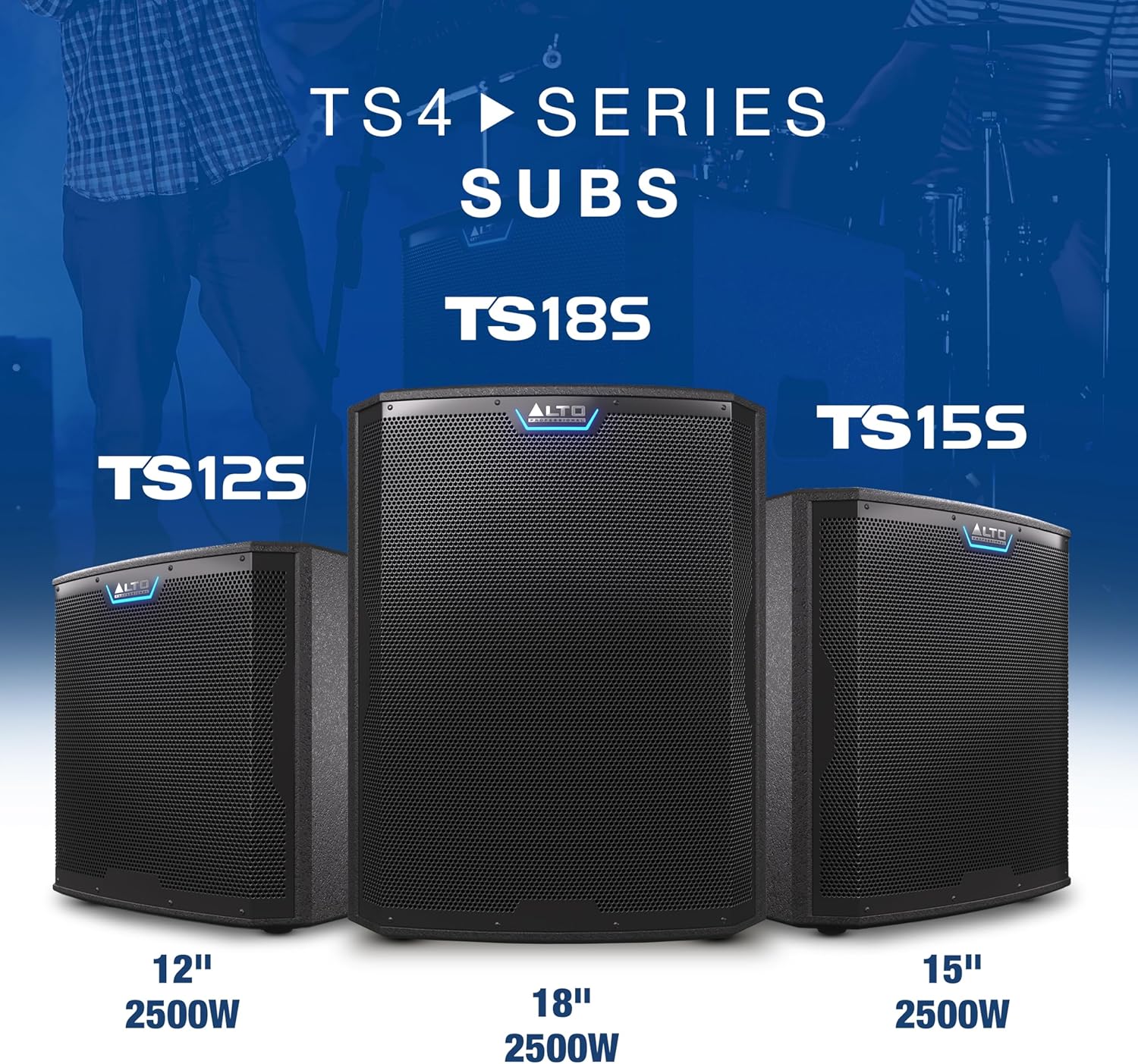 ALTO TS18S - 2500W 18" Subwoofer, Powered PA Speaker with 6 Selectable DSP Modes, Easy Setup, 137 dB, 3" Voice Coil, Superior Bass - Image 4