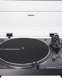 Audio-Technica AT-LP60XBT-BK Fully Automatic Wireless Belt-Drive Turntable (Black) (ATLP60XBTBK)