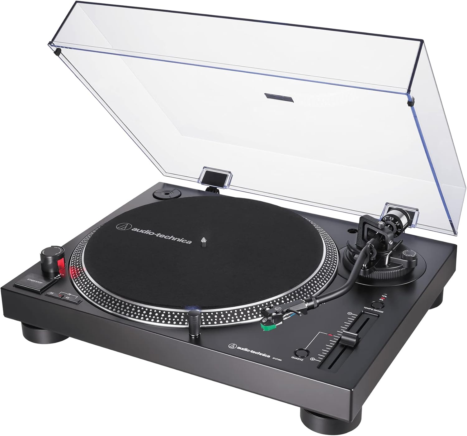 Audio-Technica AT-LP60XBT-BK Fully Automatic Wireless Belt-Drive Turntable (Black) (ATLP60XBTBK) - Image 2
