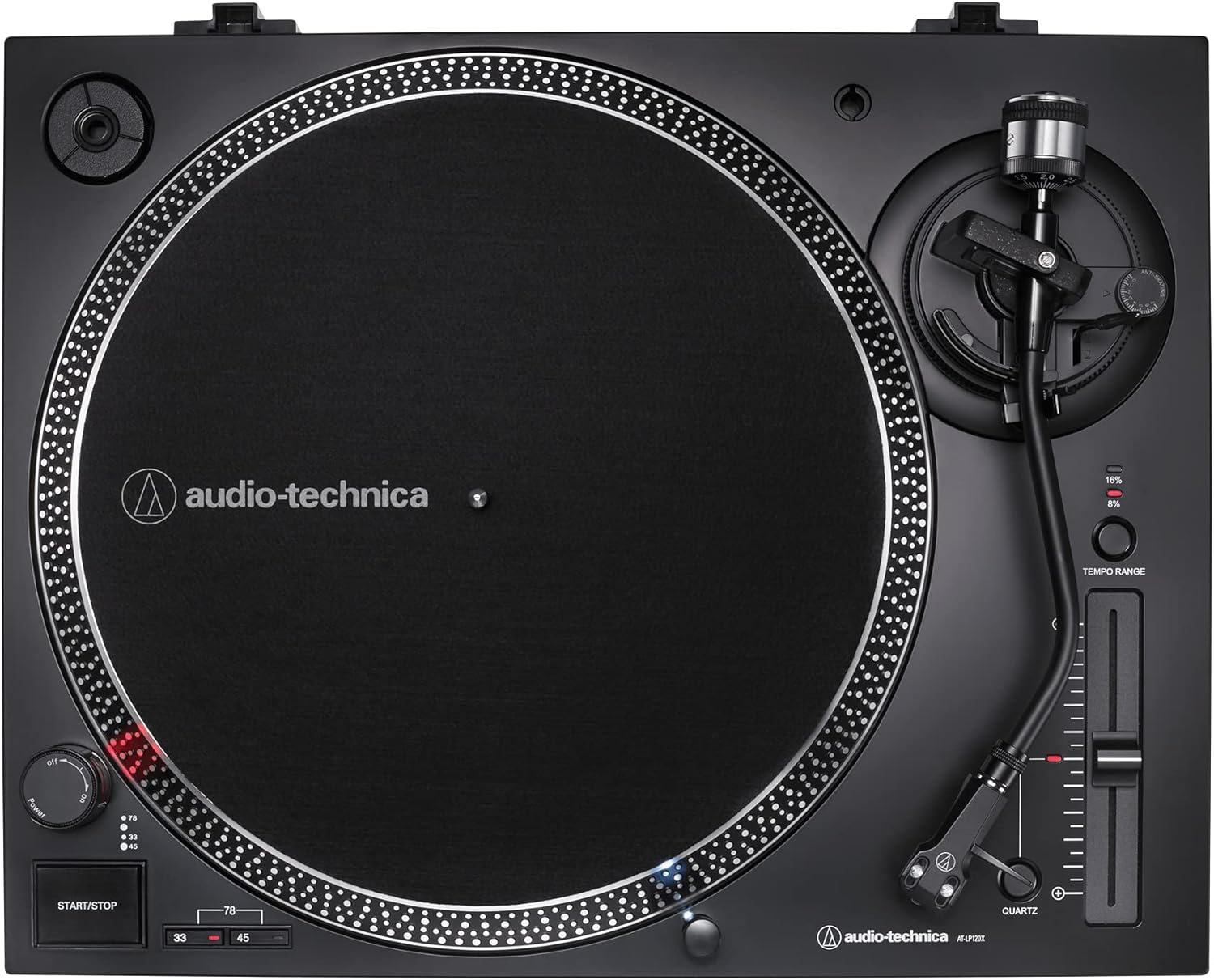 Audio-Technica AT-LP60XBT-BK Fully Automatic Wireless Belt-Drive Turntable (Black) (ATLP60XBTBK) - Image 3