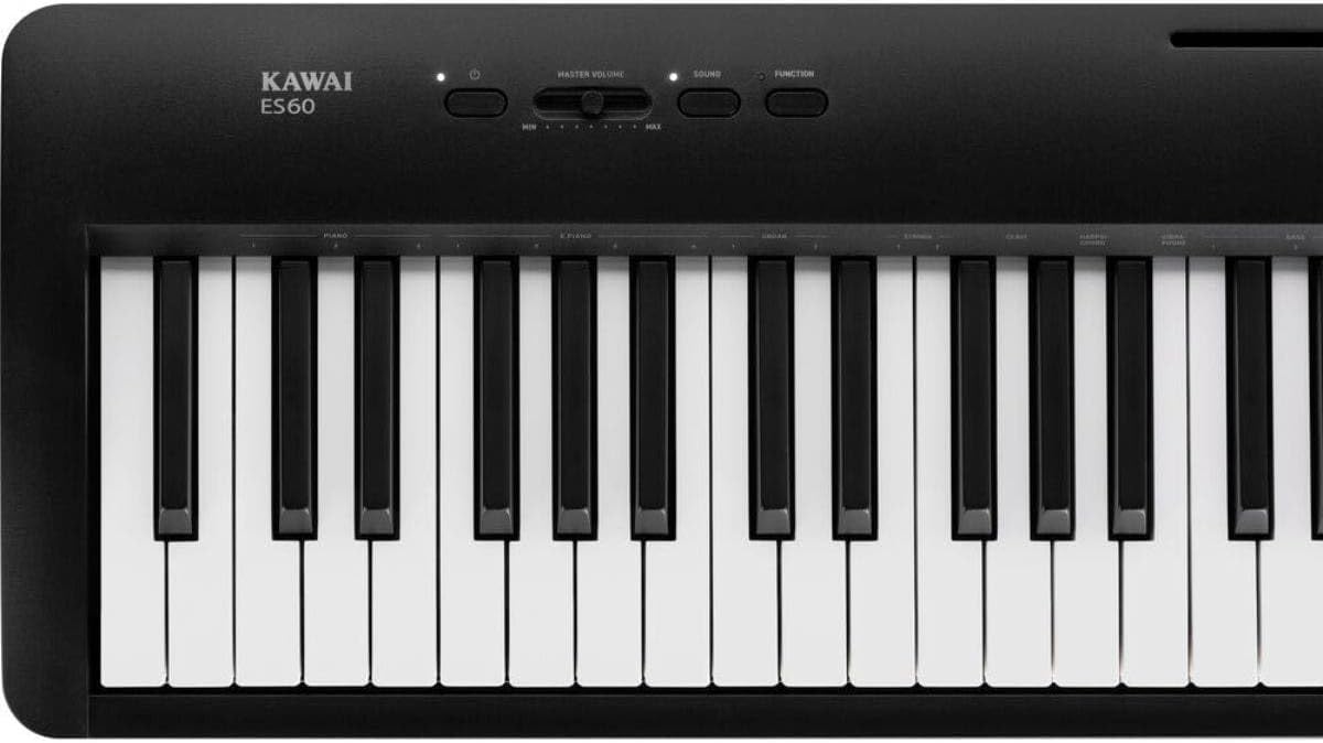 Kawai ES60 88-key Digital Piano - Black - Image 3