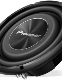 PIONEER A-Series TS-A2500LS4 10” Subwoofer – 1200W Max, Shallow-Mount Design, Deep Bass in Tight Spaces